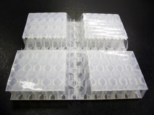 Plastic corrugated cardboard90° V-cut