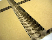 Honeycomb corrugated cardboard 15mm32 ° V-cut